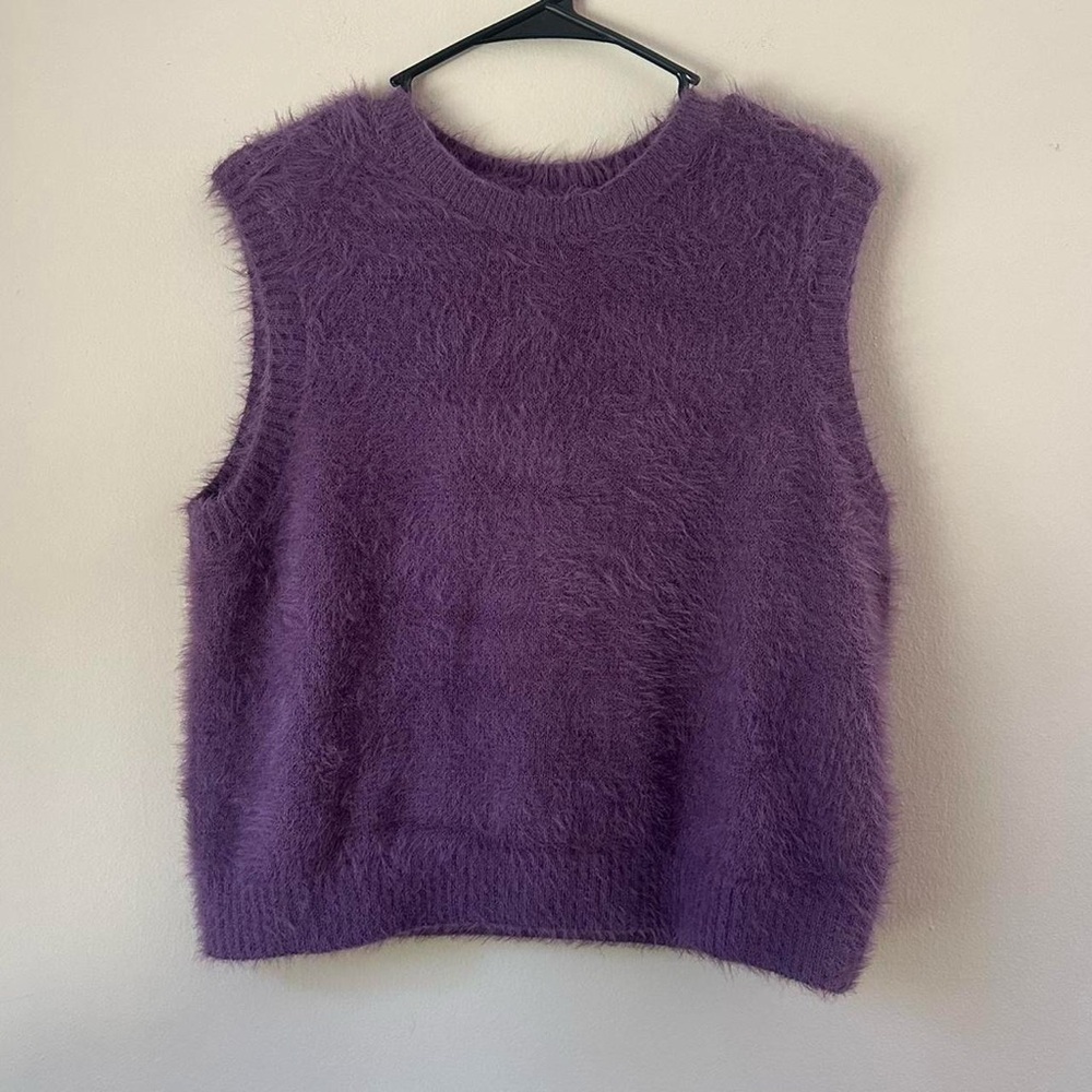 Vans Cozy Purple Knit Sweater